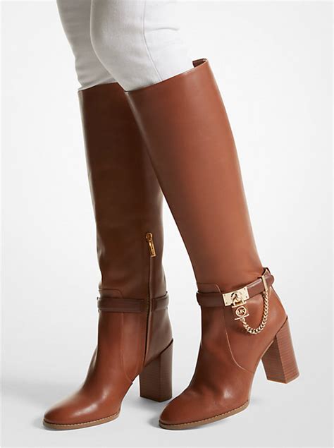 michael kors hamilton boot nordstrom|Hamilton Embellished Leather Boot .